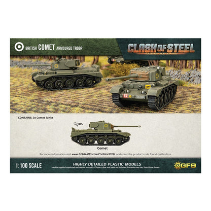 Clash of Steel: Comet Armoured Troop (CSB04) - Good Games