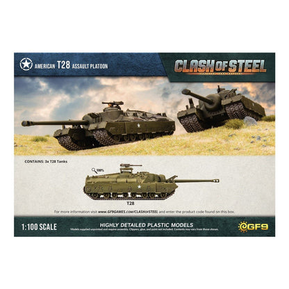 Clash of Steel: T28 Assault Tank Platoon (CSU01) - Good Games