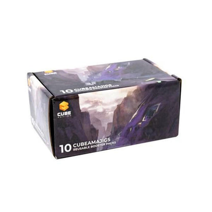 Hit Point Press Cubeamajigs Reusable Gaming Pack 10-Piece Set - Bismuth Wastes