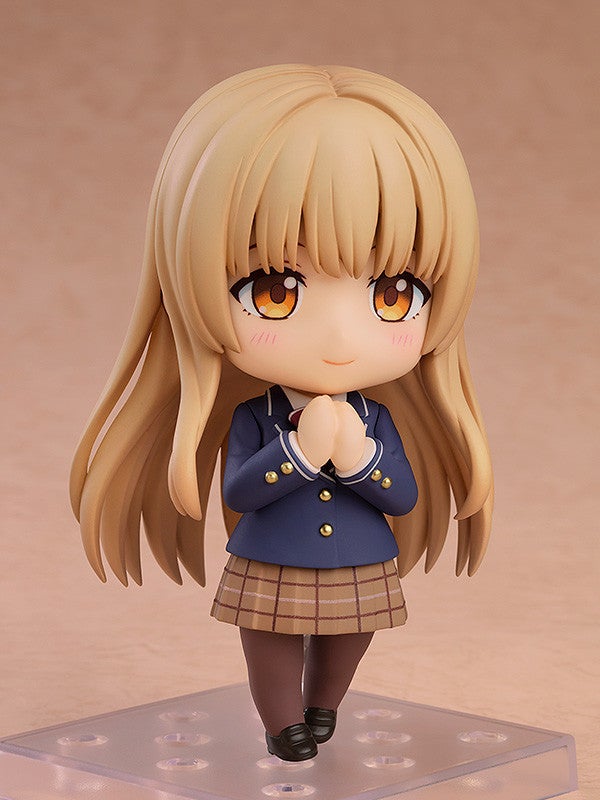 Close-up of Nendoroid Mahiru's face highlighting her adorable expression
