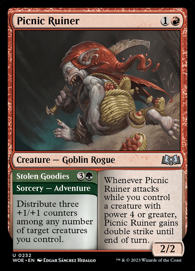 Picnic Ruiner // Stolen Goodies 232 (Wilds of Eldraine) 