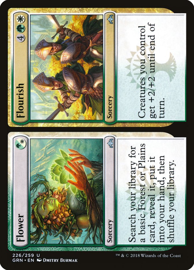 Flower // Flourish 226/259 (Guilds of Ravnica) 