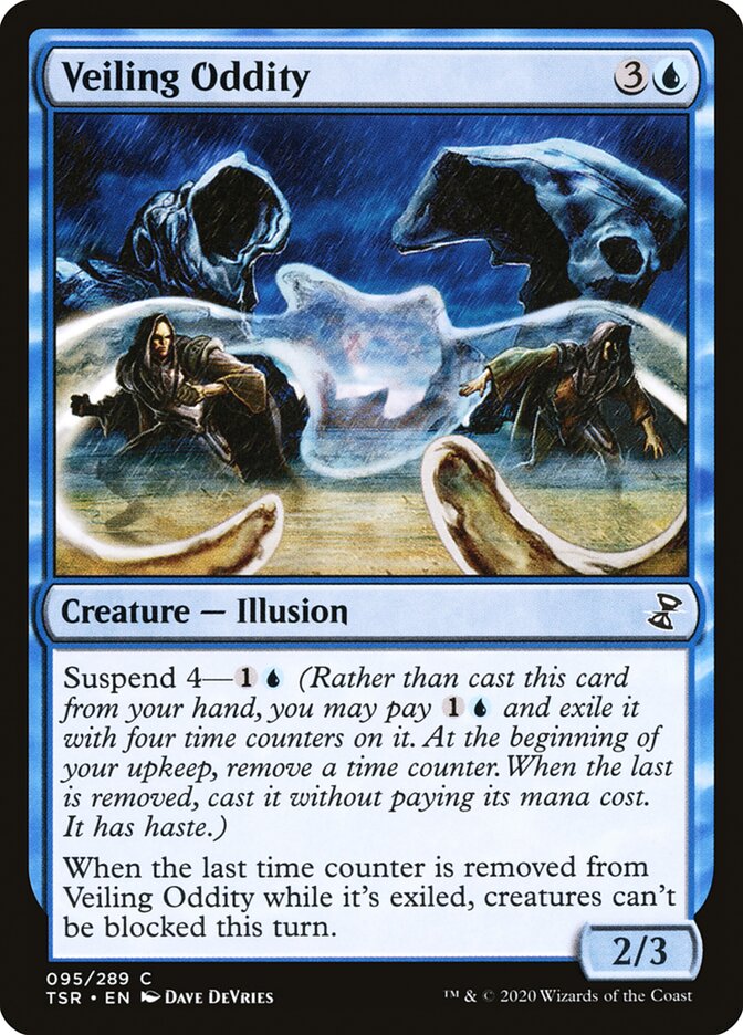 Veiling Oddity 95/289 (Time Spiral: Remastered)  - Foil