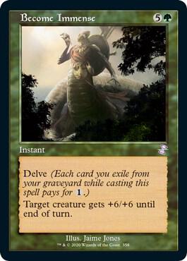 Become Immense 358/289 (Time Spiral: Remastered)  - Foil