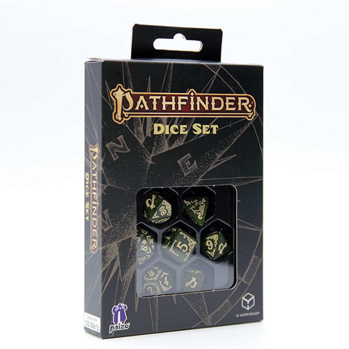 Q Workshop - Pathfinder - Arcadia Dice Set 7 - Good Games