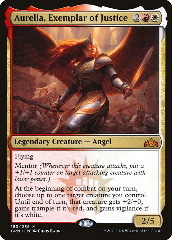 Aurelia Exemplar of Justice 153 (Guilds of Ravnica) 