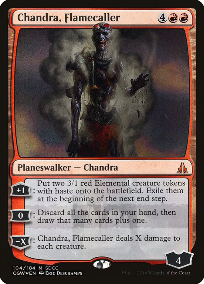 Chandra, Flamecaller 104/184 (Media Promos)  - Foil