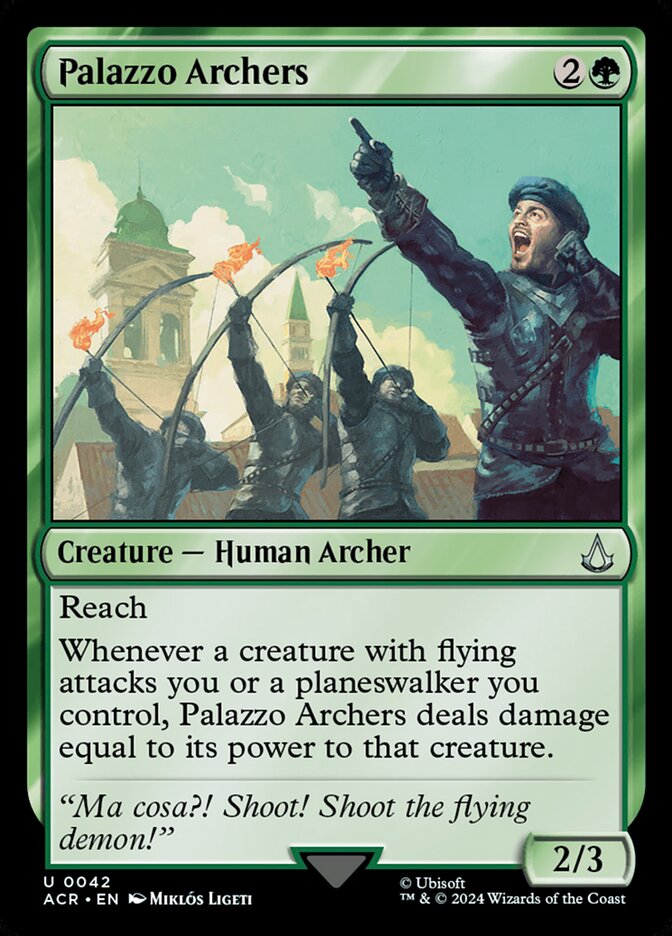 Palazzo Archers 42/110 (Universes Beyond: Assassin's Creed) 