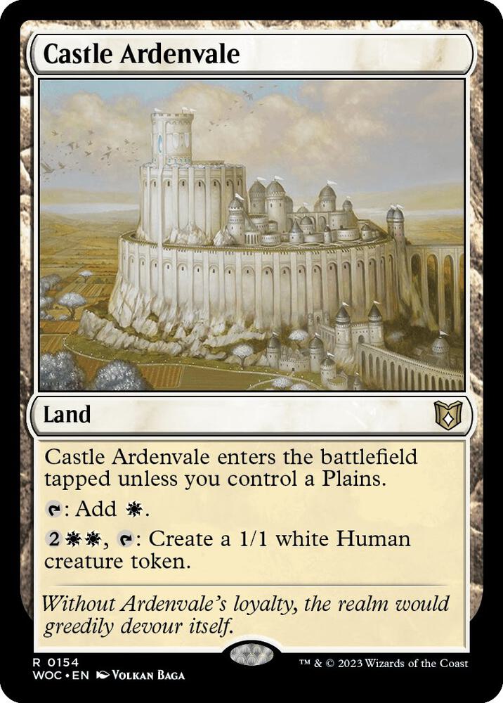 Castle Ardenvale 154 (Commander: Wilds of Eldraine) 