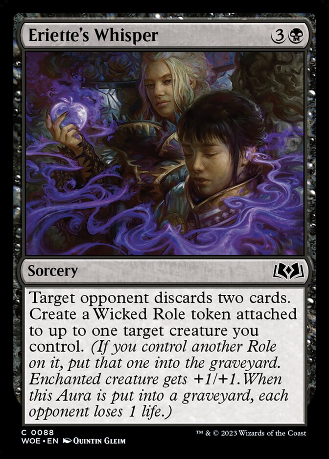 Eriette's Whisper 88/276 (Wilds of Eldraine) 