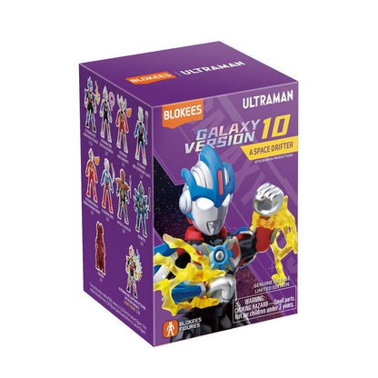 Blokees Figures - Ultraman 73110 - Galaxy Version 10 - A Space Drifter - 9 In 1 Blind Box Display
