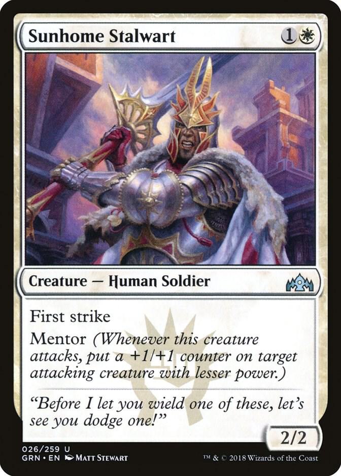 Sunhome Stalwart 26/259 (Guilds of Ravnica) 