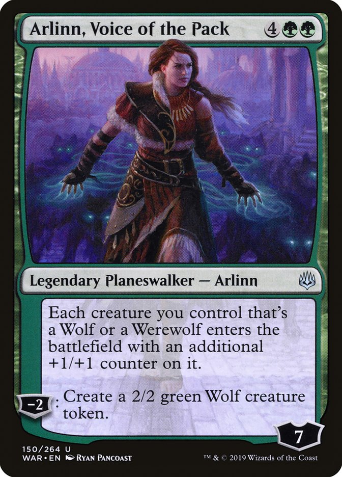 Arlinn, Voice of the Pack 150 (War of the Spark)  - Foil
