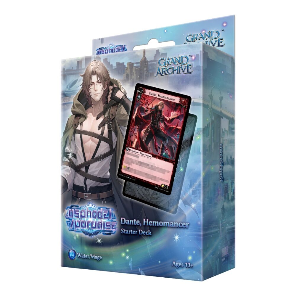 Grand Archive TCG: .asphodel/paradise – Starter Deck – Dante, Hemomancer