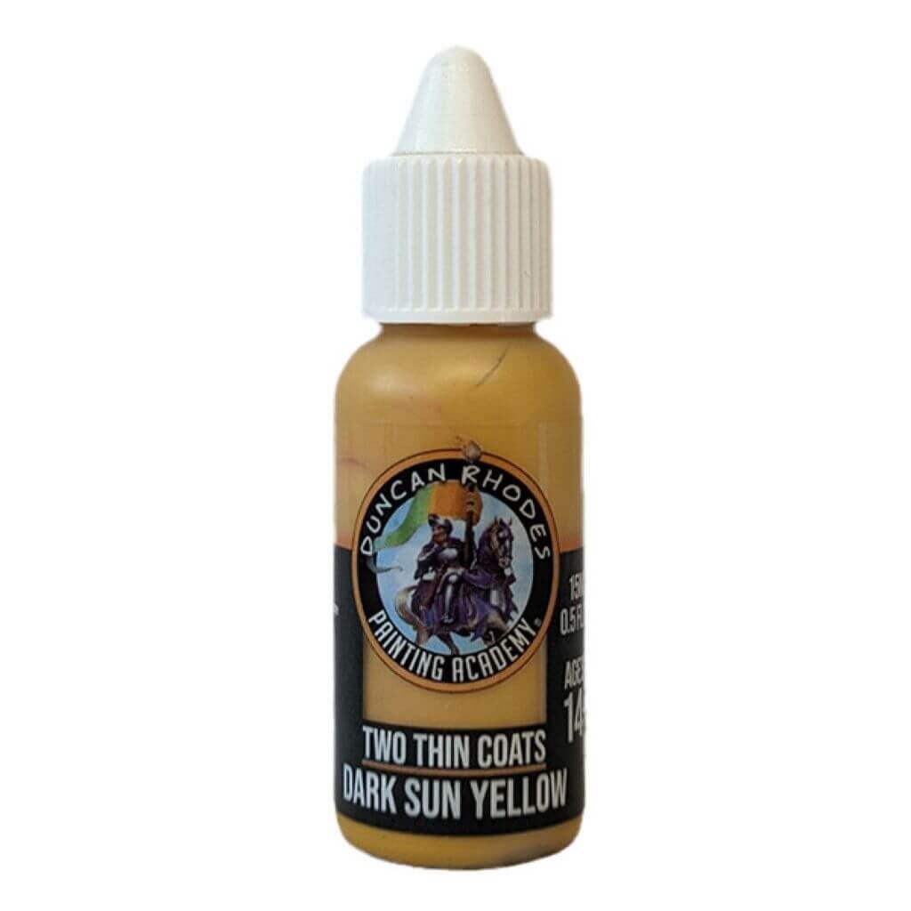 Two Thin Coats - Dark Sun Yellow 15ml - Good Games