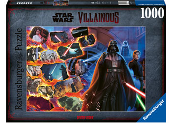 Ravensburger - Star Wars Villainous:Darth Vader 1000 Piece Jigsaw - Good Games