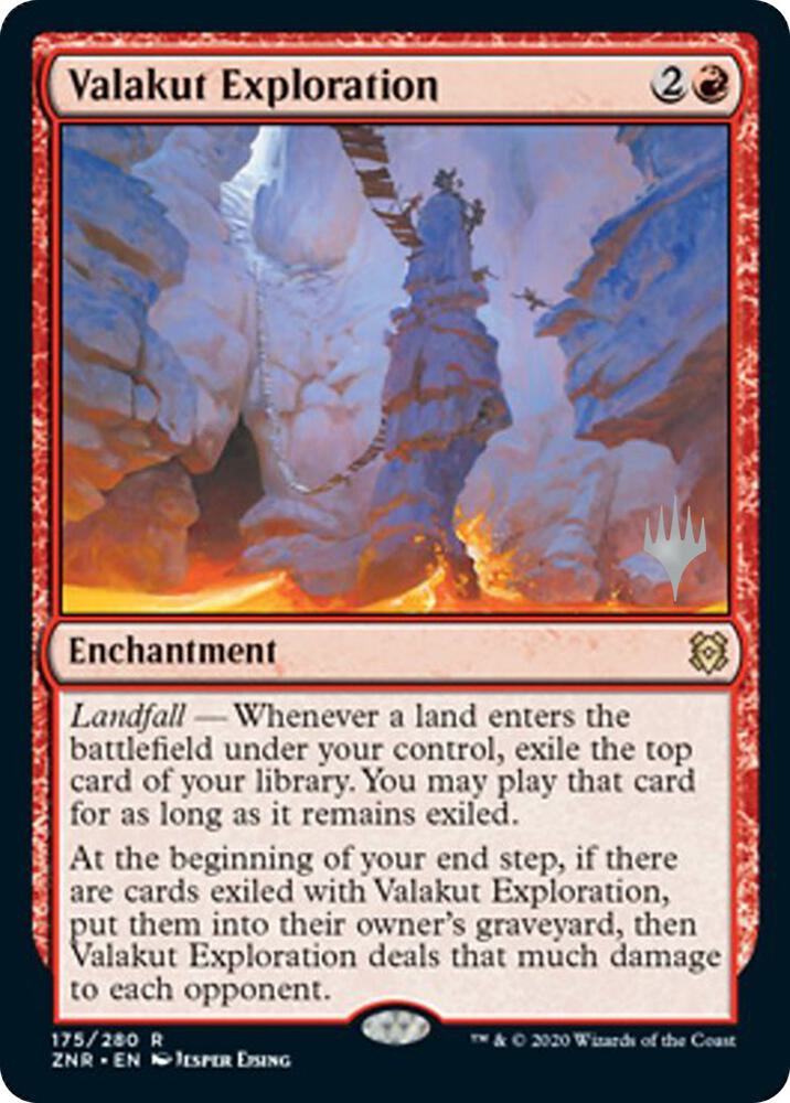 Valakut Exploration 175 (Promo Pack: Zendikar Rising)  - Foil