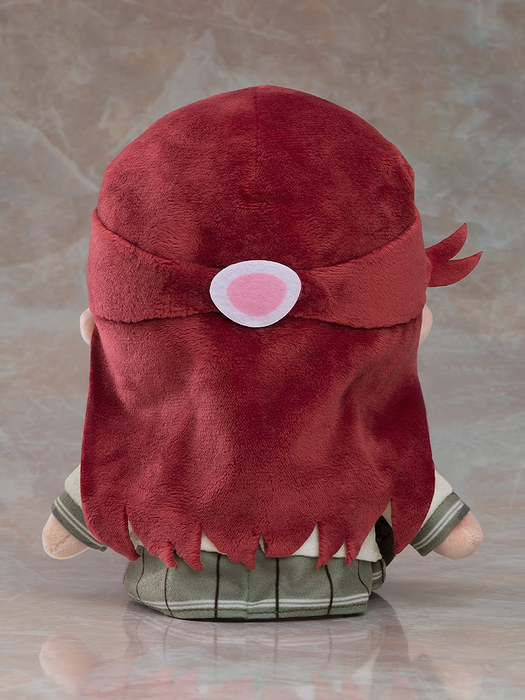 Good Smile Company Love Live Sunshine Kuripan Plushie Riko Sakurauchi plushie, back view wearing school uniform