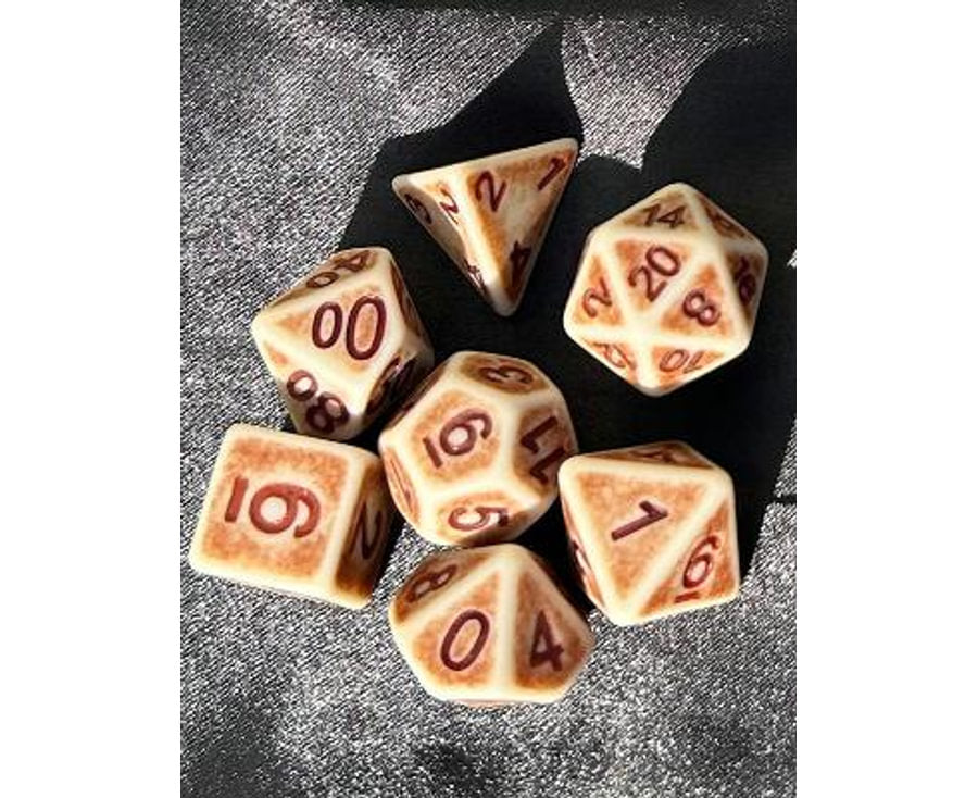 Dungeon Crawl Classics - RPG Dice: Wyrdling Sunbleached Bone (Preorder)