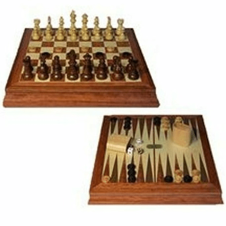Dal Rossi Italy Chess Set 3 In 1 18 inch - Good Games