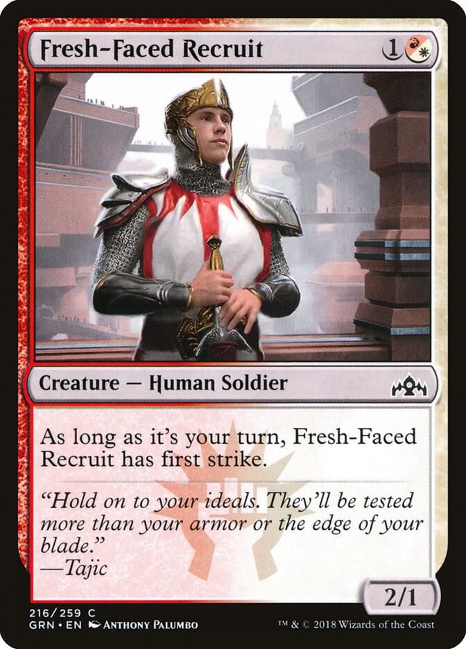Fresh-Faced Recruit 216/259 (Guilds of Ravnica) 