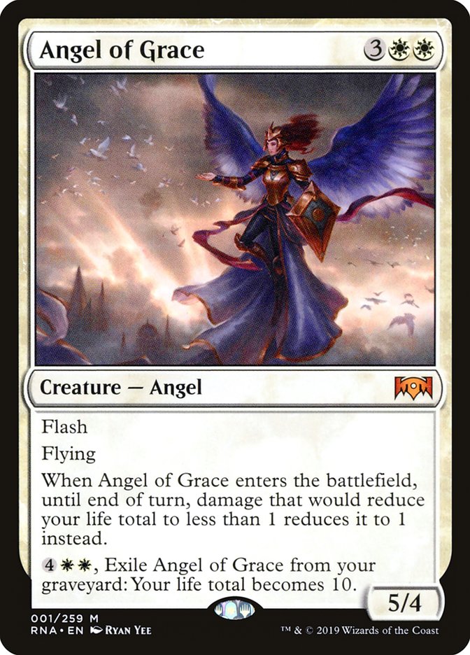 Angel of Grace 1/259 (Ravnica Allegiance) 