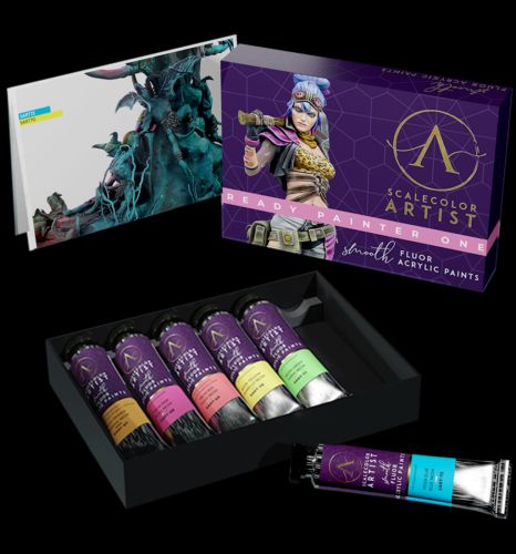Scale 75 Scalecolor Artist Ready Painter One Paint Set - Good Games