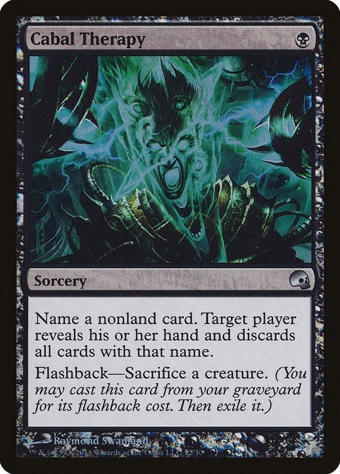 Cabal Therapy 12 (Premium Deck Series: Graveborn)  - Foil