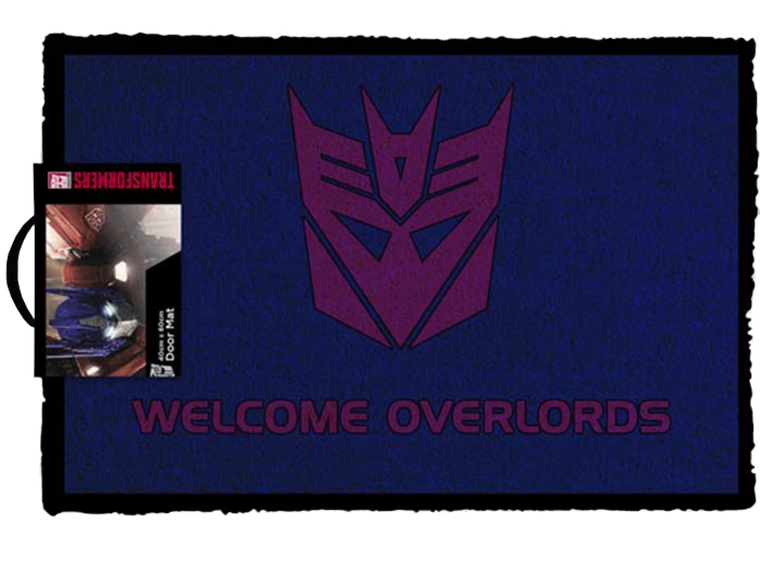 Transformers G1 - Welcome Overlords Door mat - Good Games