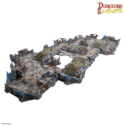 Archon Studio - Dungeons & Lasers: Deep Mines PrismaCast Pre-Painted Terrain - Good Games