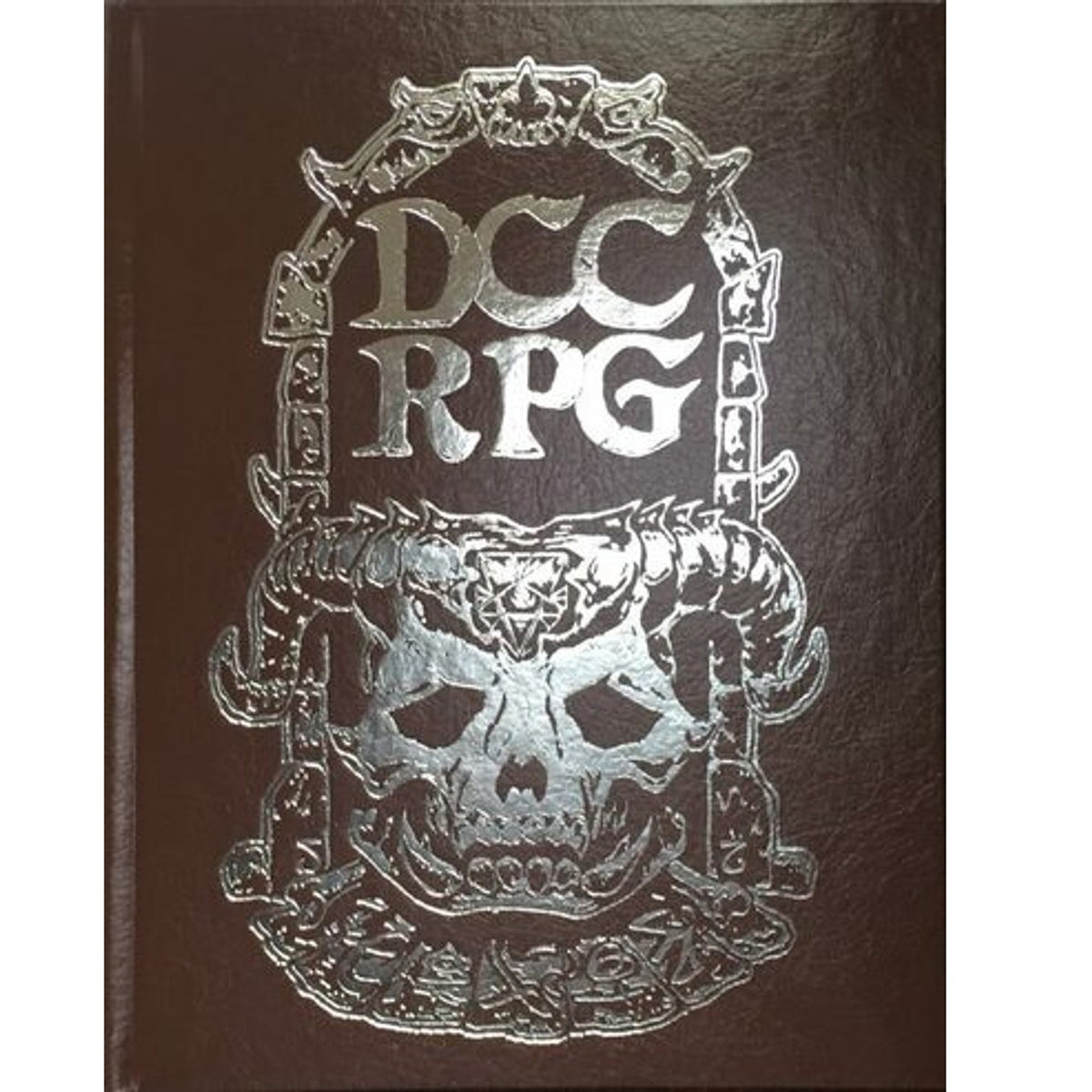 Dungeon Crawl Classics Core Rulebook—Demon Skull Monster Hide Edition (Preorder)