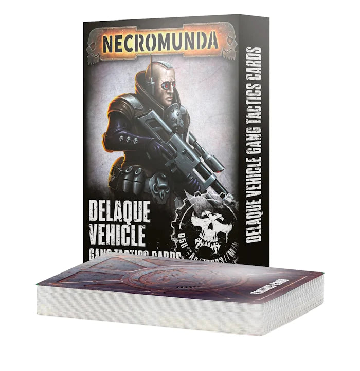 Necromunda - Delaque Vehicle Gang Tactics Cards (301-21) - Good Games