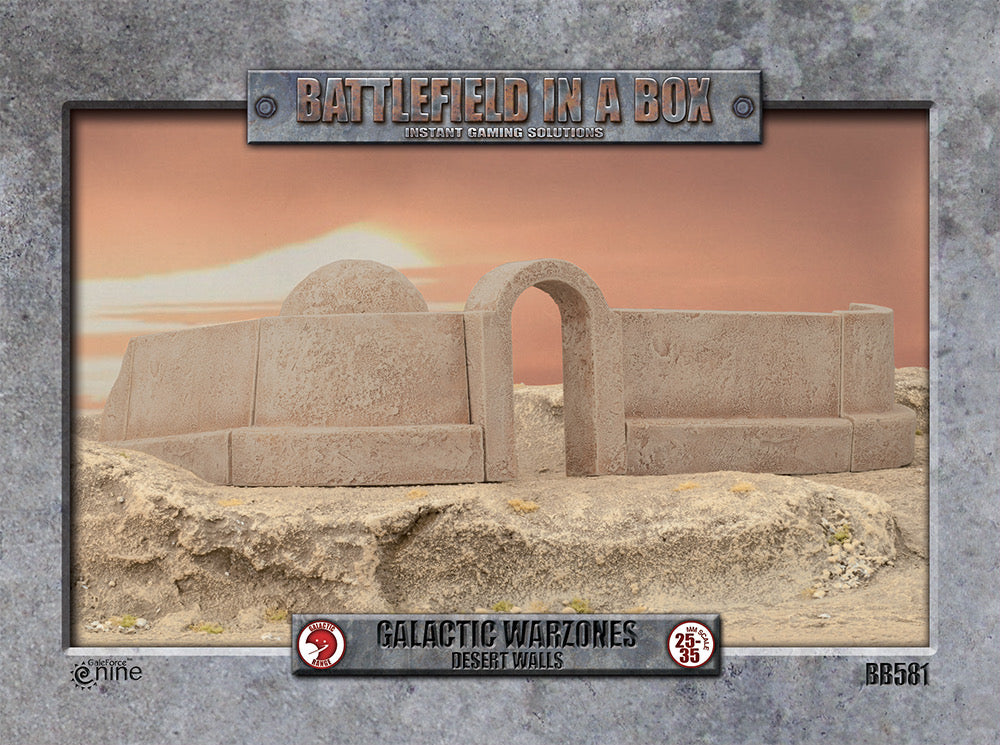 Galactic Warzones Desert Walls - Good Games