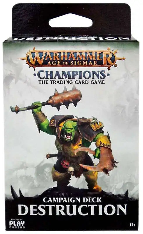 Warhammer Tcg Age Of Sigmar Champions: Campaign Deck - Destruction