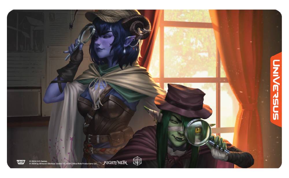 Universus Playmat: Critical Role - Mighty Nein - Best Detectives - Good Games
