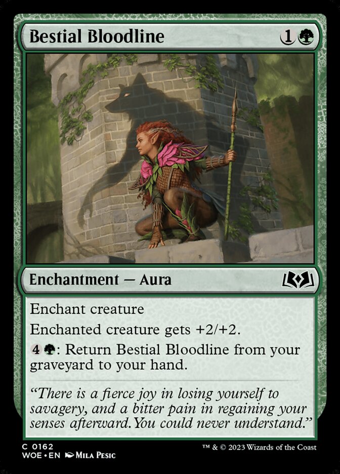 Bestial Bloodline 162/276 (Wilds of Eldraine) 