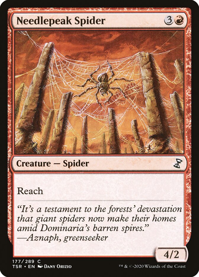Needlepeak Spider 177/289 (Time Spiral: Remastered) 