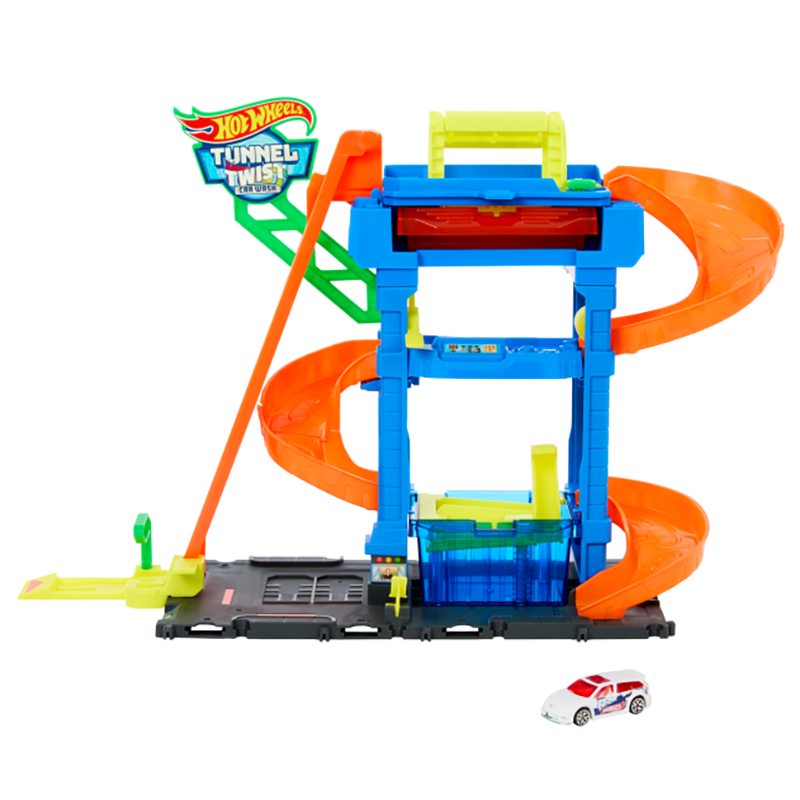 Hot Wheels City Tunnel Twist Car Wash - Good Games