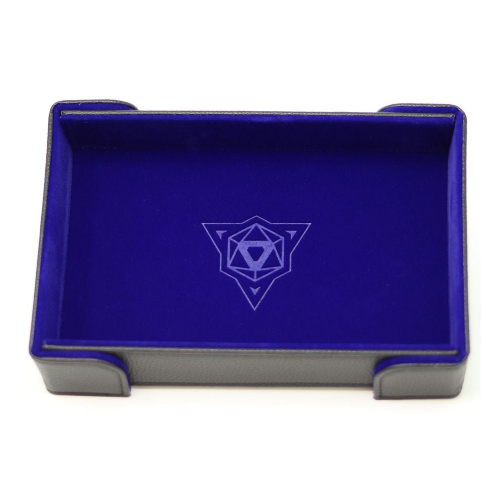 Die Hard Dice Folding Rectangle Tray - Blue Velvet