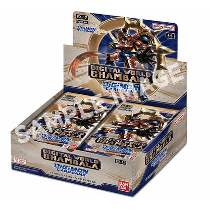 Digimon Card Game - Digital World Shambala [EX-12] Extra Booster Box