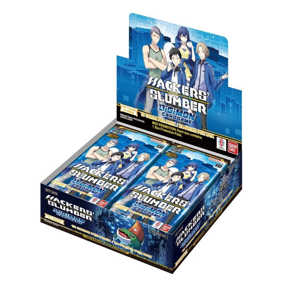 Digimon Card Game: Booster Box – Hacker&#39;s Slumber [BT-23] (Preorder)