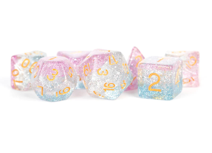 Metallic Dice Games - Digital Resin Dice Set - 16mm Unity Dice