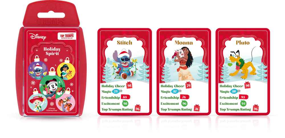 Disney Christmas Top Trumps (Preorder)