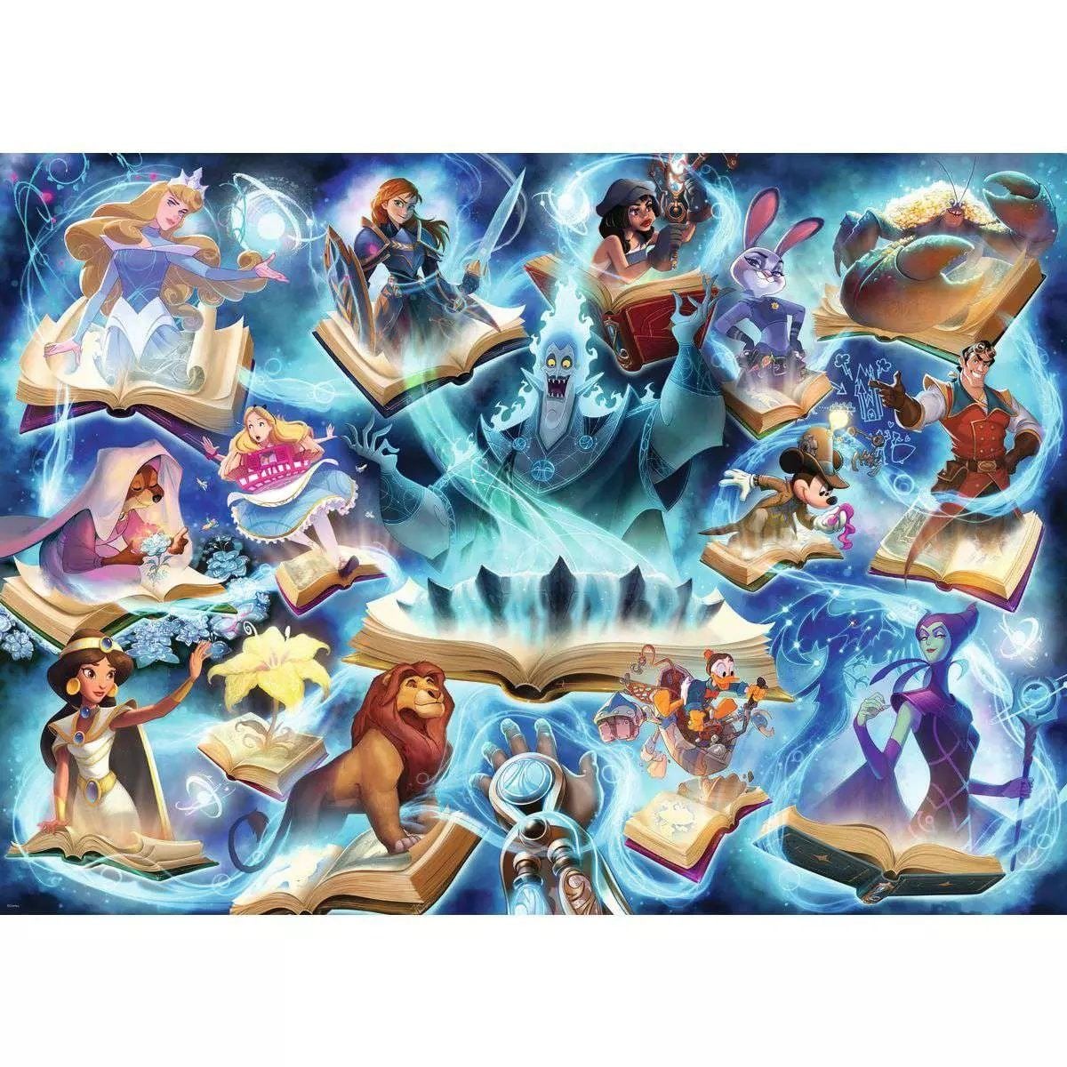 Ravensburger - Disney Lorcana Sapphire 1000 Piece Jigsaw
