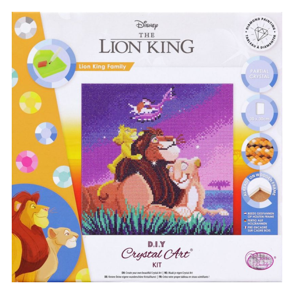 Crystal Art - Lion King Family - Good Games