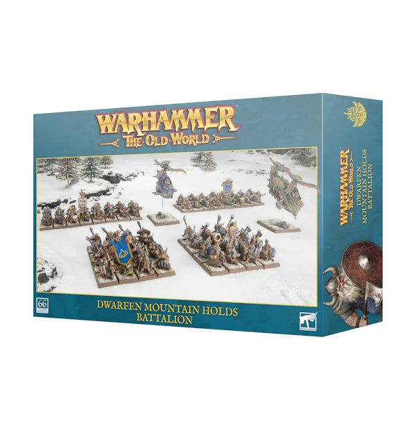Old World: Dwarfen Mountain Holds Battalion (45422) - Good Games