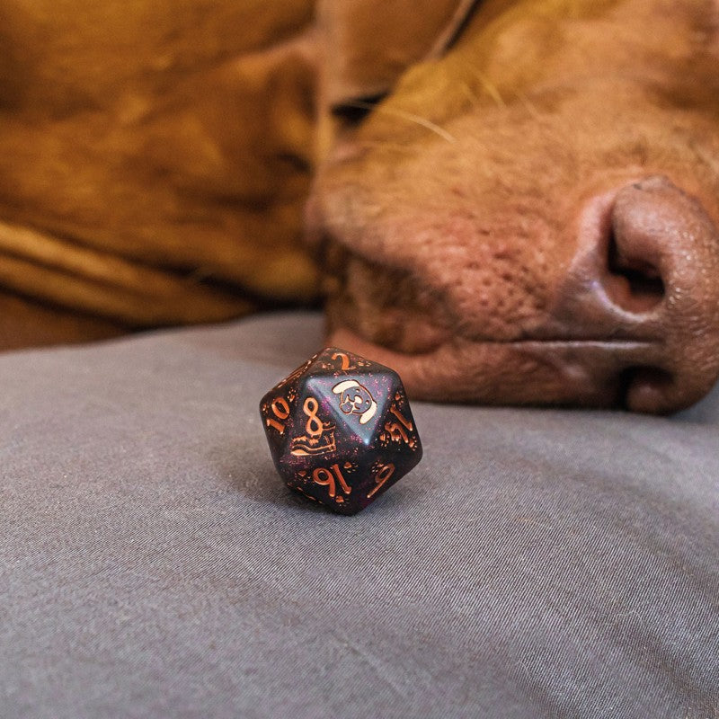 Q Workshop - Dogs Dice Set - Luna Dice Set 7 - Good Games