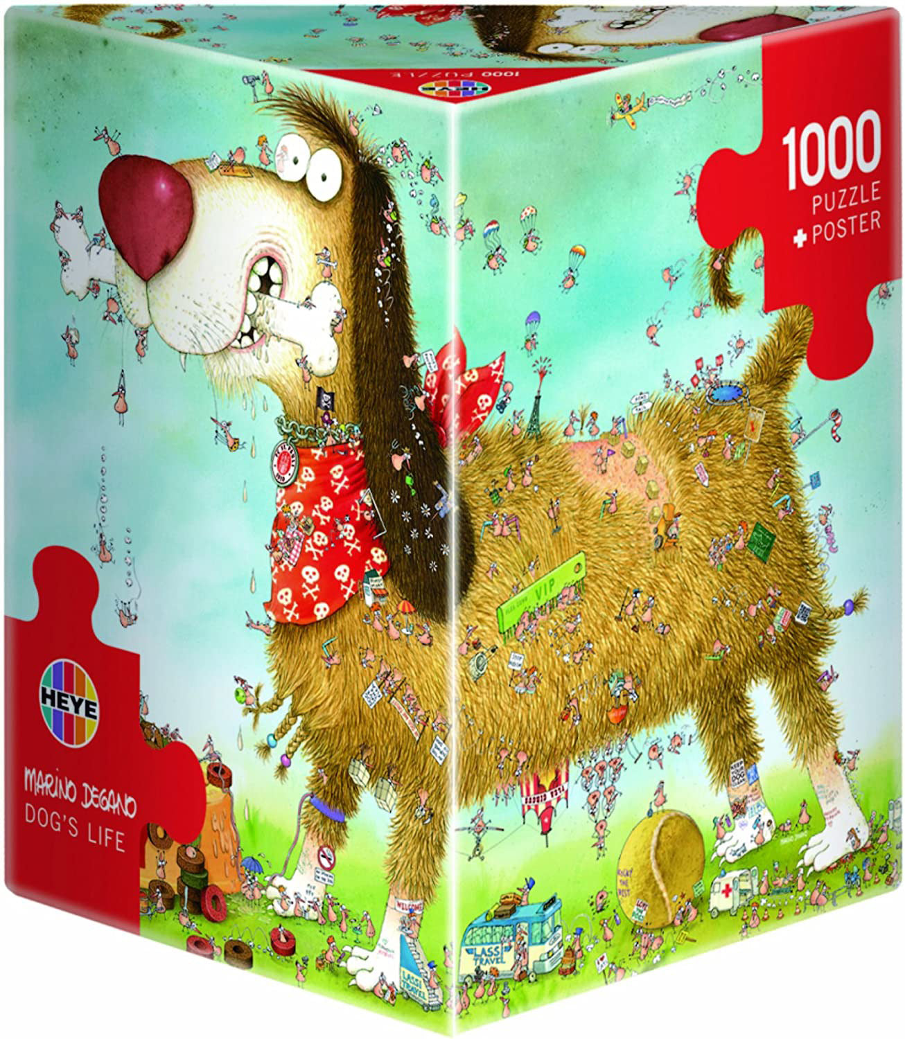 Heye - Dogs Life: 1000 Piece Jigsaw - Good Games