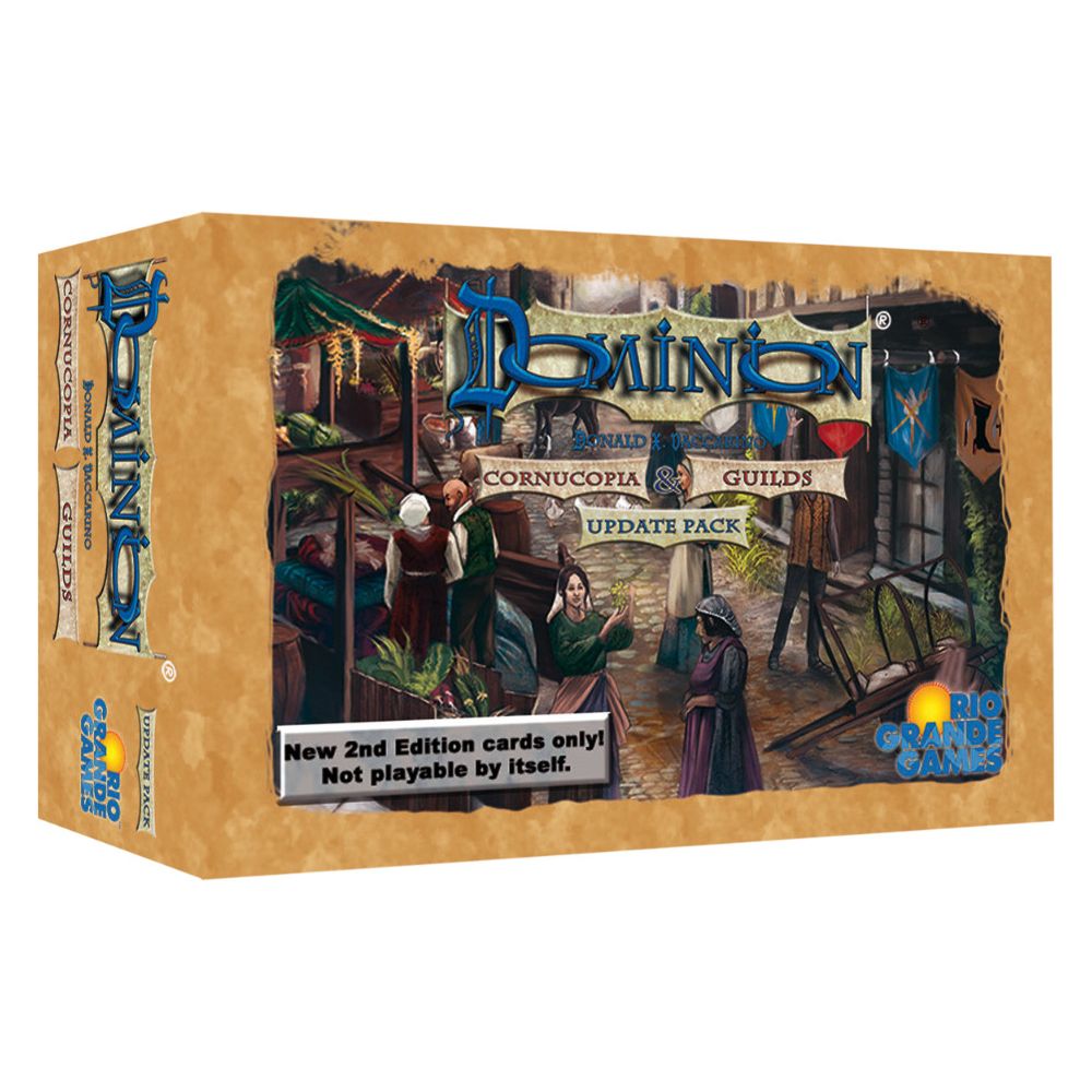 Dominion - Cornucopia and Guilds 2nd Edition update - Good Games