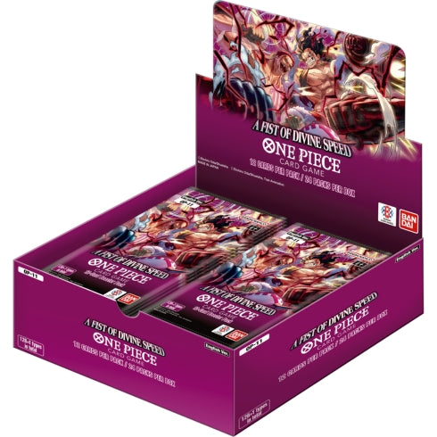 One Piece Card Game - A Fist of Divine Speed OP-11 Booster Box